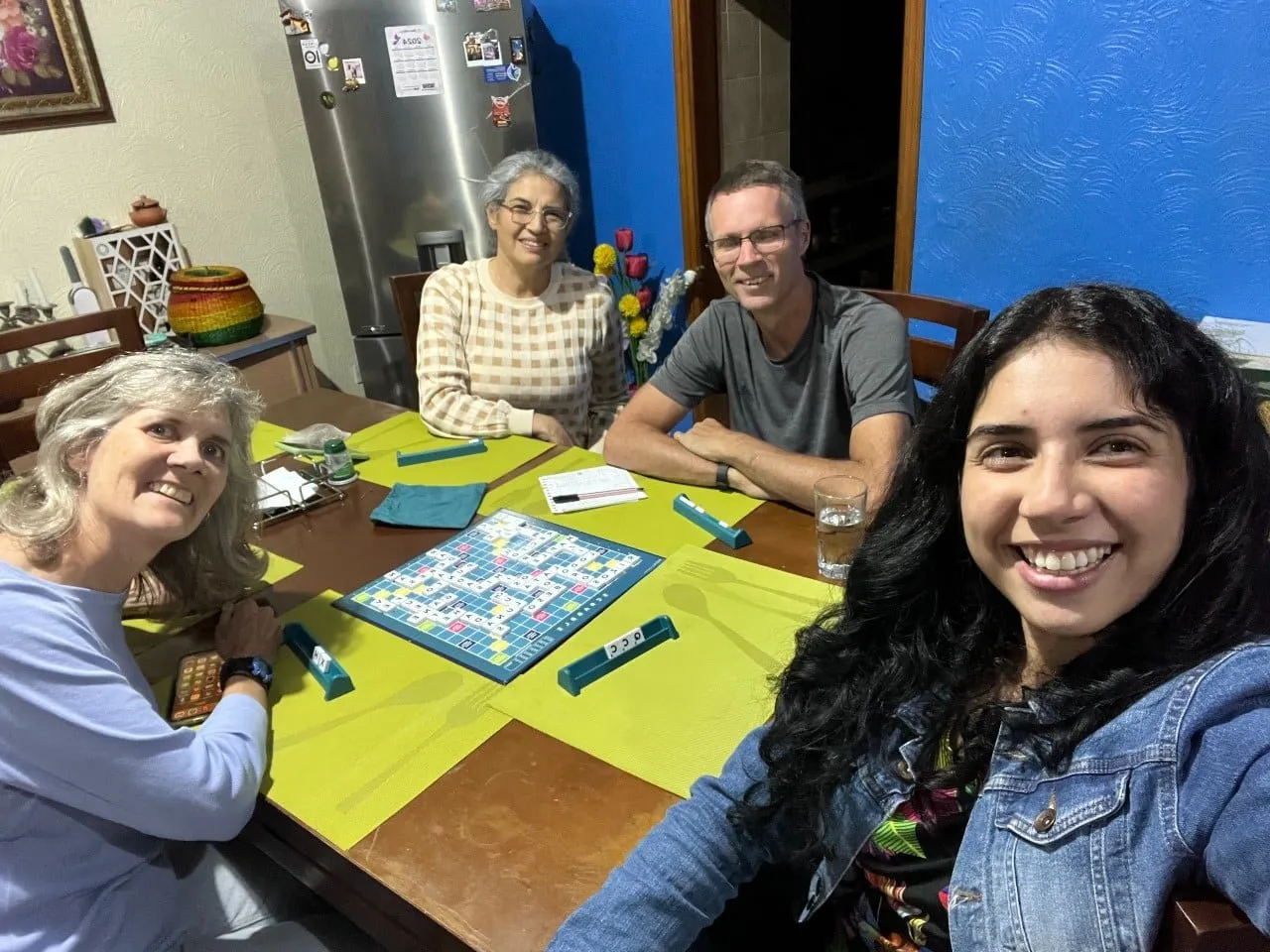 A shared meal with the Ferreira family